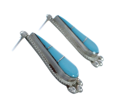 Genuine Sterling Silver Turquoise Post Earring X10099