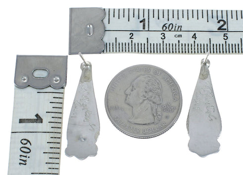 Genuine Sterling Silver Turquoise Post Earring X10099