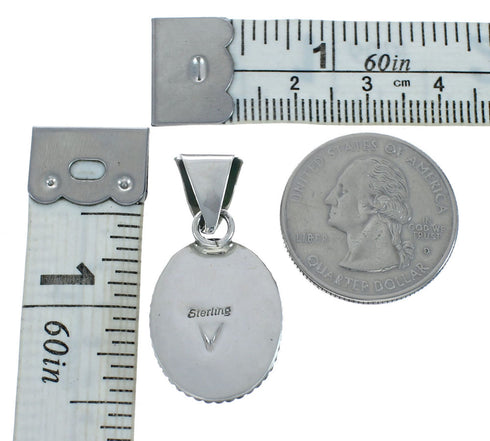 Picture Rock Sterling Silver Pendant X10119