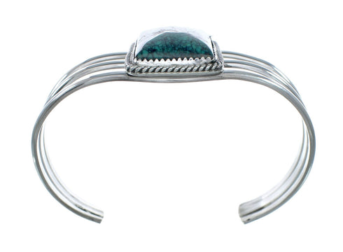 Sterling Silver Turquoise Navajo Cuff Bracelet X10342