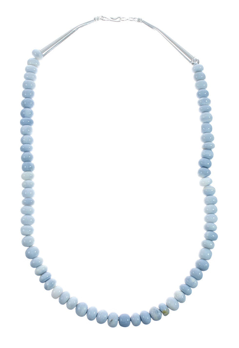 Sterling Silver Anden Opal Bead Necklace X10247