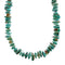 Sterling Silver And Kingman Turquoise Navajo Bead Necklace X10379