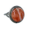 Navajo Sterling Silver Oyster Shell Ring Size 7 X10447