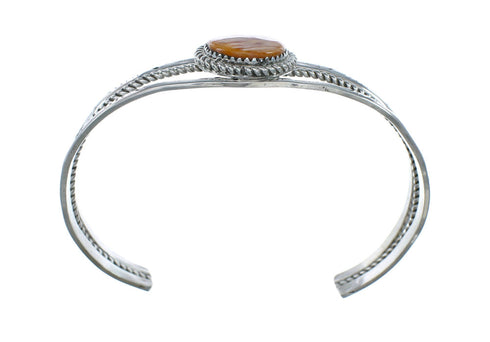 Navajo Oyster Shell Sterling Silver Cuff Bracelet X10775
