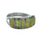 Genuine Zuni Yellow Opal Sterling Silver Ring Size 6-1/4 X10607