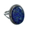Lapis Native American And Sterling Silver Ring Size 9 X10522