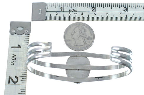 Sterling Silver Lapis Native American Cuff Bracelet X10532