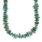 Navajo Sterling Silver And Kingman Turquoise Chunky Bead Necklace X10487