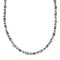 Genuine Sterling Silver Southwest Dalmatian Bead Necklace X10552