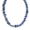 Southwestern Lapis Genuine Sterling Silver Bead Necklace X10842