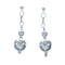 Navajo Sterling Silver Bead Post Dangle Earrings X10935
