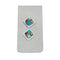 Sterling Silver And Multicolor Inlay Navajo Money Clip X10910