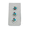 Sterling Silver And Multicolor Inlay Navajo Money Clip X10911