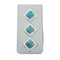 Sterling Silver And Turquoise Inlay Navajo Money Clip X10913
