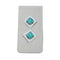 Sterling Silver And Turquoise Inlay Navajo Money Clip X10916