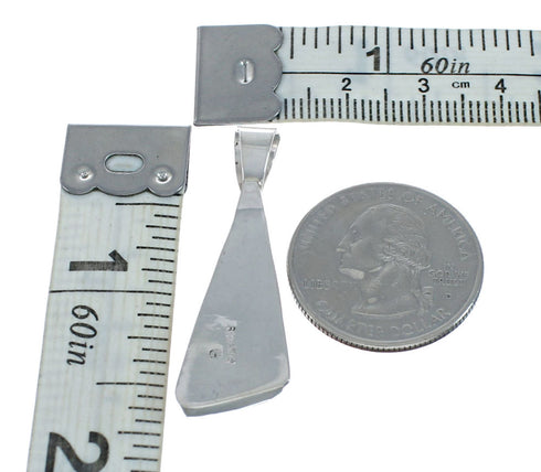 Native American Multicolor Sterling Silver Pendant NX11575