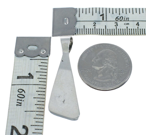 Native American Multicolor Sterling Silver Pendant NX11578