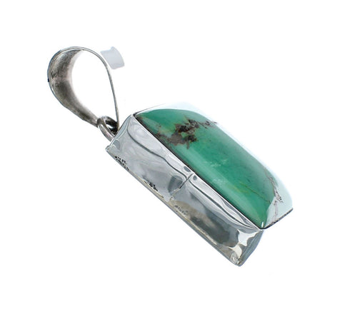 Native American Sterling Silver Authentic Turquoise Pendant NN20437
