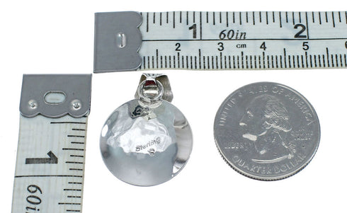 Native American Navajo Rhodochrosite Pendant NX11526