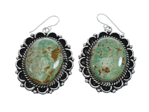 Navajo Kingman Turquoise Sterling Silver Naja Squash Blossom Necklace Set NX11614