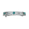 Navajo Sterling Silver Multi-stone Inlay Turquoise Hair Barrette NX11636