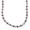Native American Navajo Sterling Silver Red Oyster Shell Bead Necklace NX11655