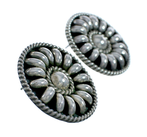 Genuine Sterling Silver Post Earrings X11093