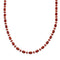 Native American Sterling Silver Coral Bead Necklace X11231