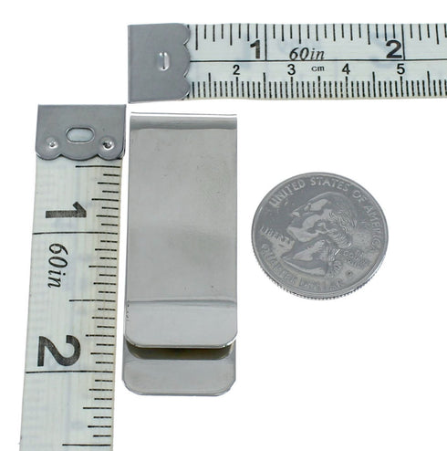 Native American Navajo Sterling Silver Money Clip X11259