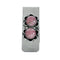 Navajo Rhodochrosite And Sterling Silver Money Clip X11267