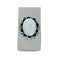 Mother Of Pearl Sterling Silver Navajo Money Clip X11274