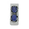 Genuine Navajo Lapis Sterling Silver Money Clip X11316