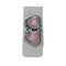 Navajo Rhodochrosite And Sterling Silver Heart Money Clip X11374