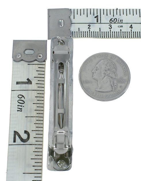 Navajo Oyster Shell Sterling Silver Hair Barrette X11400