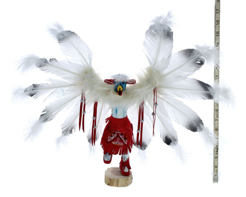 Native American Navajo Indian Eagle Kachina Doll NX11457