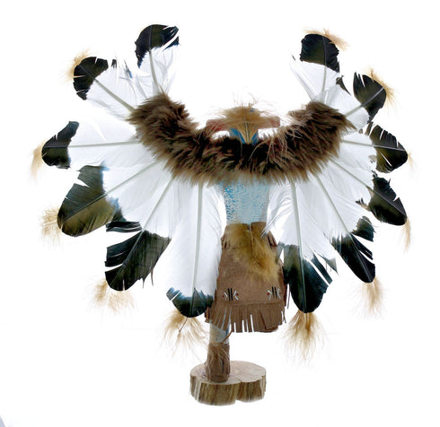 Native American Navajo Indian Eagle Kachina Doll NX11463