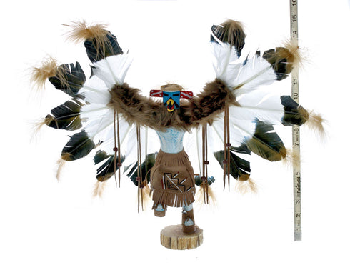 Native American Navajo Indian Eagle Kachina Doll NX11463