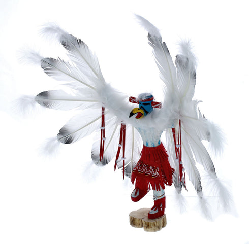 Native American Navajo Indian Eagle Kachina Doll NX11458
