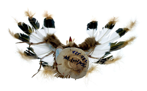 Native American Navajo Indian Eagle Kachina Doll NX11463