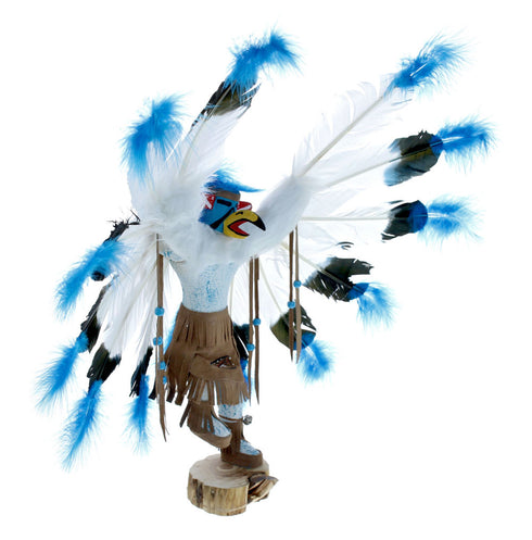 Native American Navajo Indian Eagle Kachina Doll NX11462