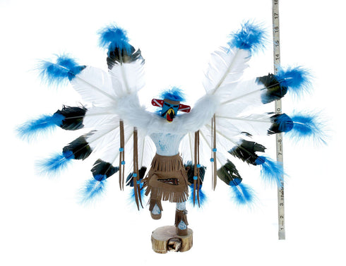 Native American Navajo Indian Eagle Kachina Doll NX11462