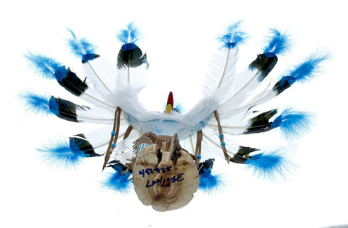Native American Navajo Indian Eagle Kachina Doll NX11462