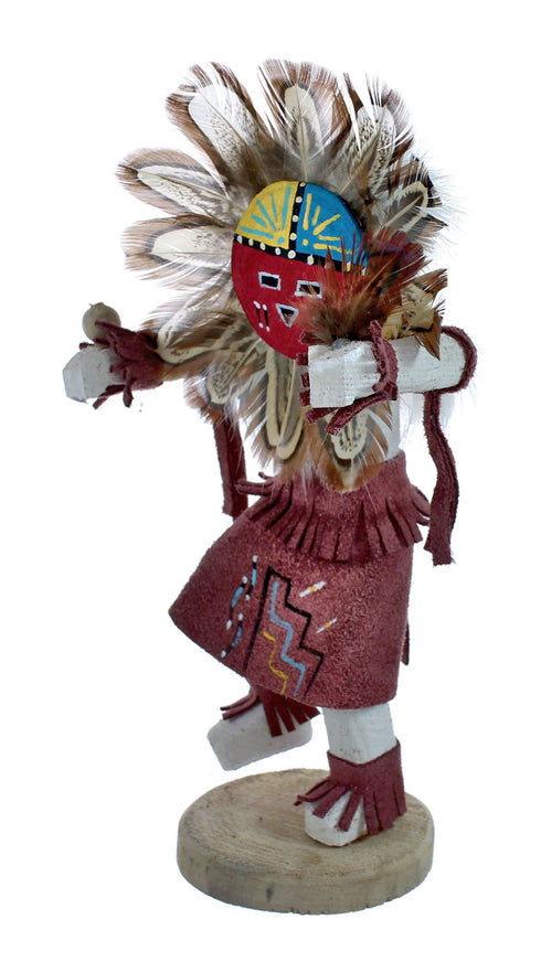 Navajo American Indian Sunface Kachina Doll NX11466