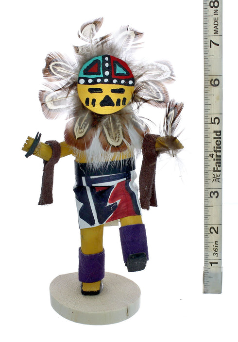 Navajo American Indian Sunface Kachina Doll NX11468