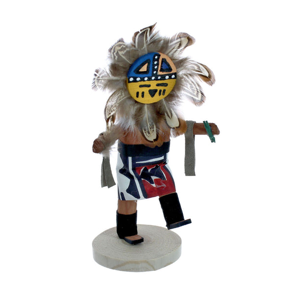 Navajo American Indian Sunface Kachina Doll NX11469