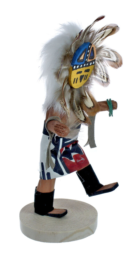 Navajo American Indian Sunface Kachina Doll NX11469