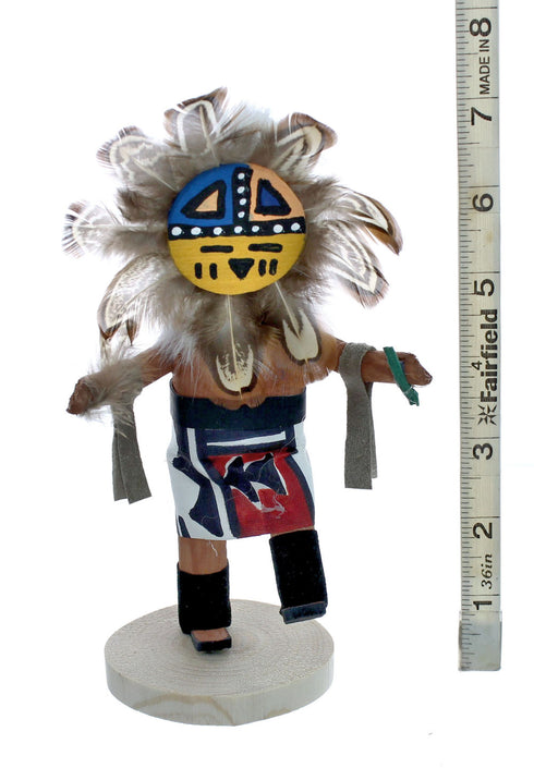 Navajo American Indian Sunface Kachina Doll NX11469