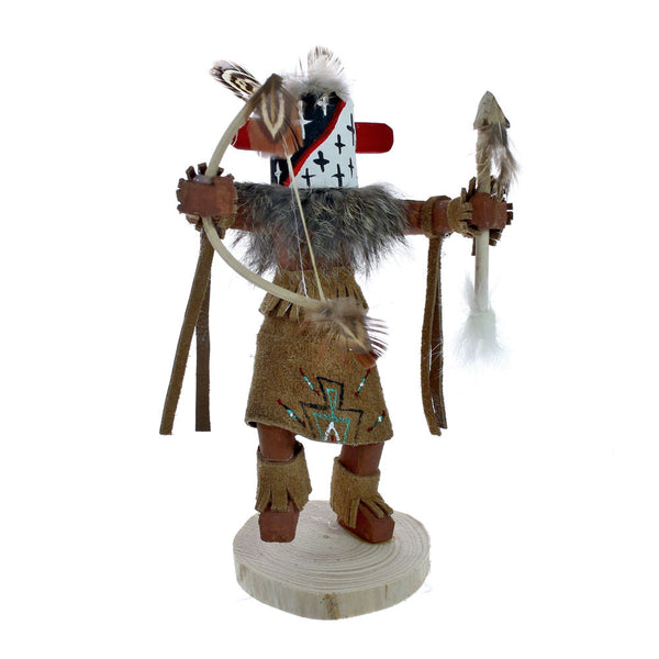 American Indian Warrior Navajo Kachina Doll NX11472