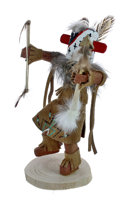 American Indian Warrior Navajo Kachina Doll NX11472