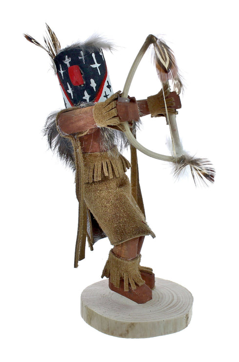 American Indian Warrior Navajo Kachina Doll NX11472